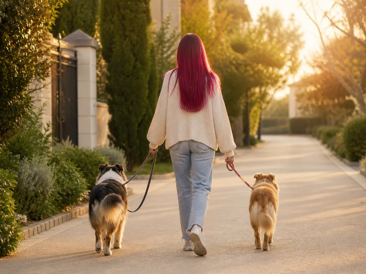 Promenade de chiens avec une pet sitter à Algrange et Forbach